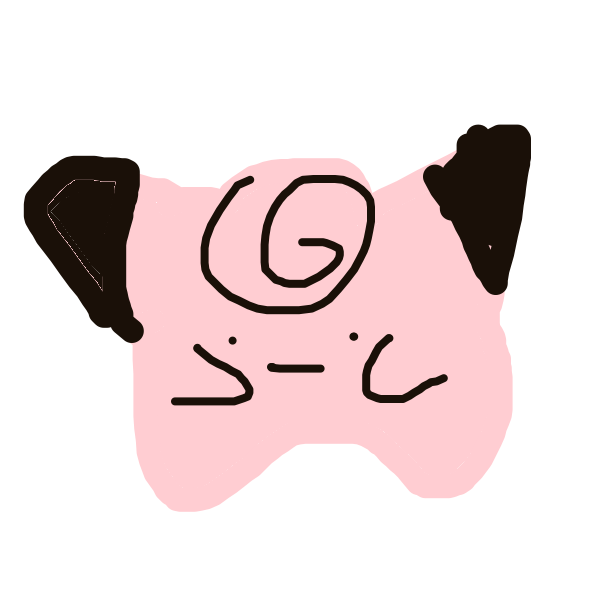 Karpet's drawing of Cleffa — Pokémon sketch on Sketchdex