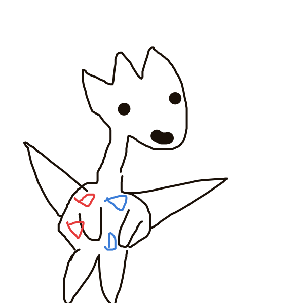 Karpet's drawing of Togetic — Pokémon sketch on Sketchdex