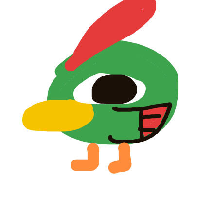 Karpet's drawing of Natu — Pokémon sketch on Sketchdex