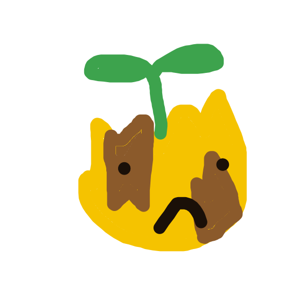 Karpet's drawing of Sunkern — Pokémon sketch on Sketchdex