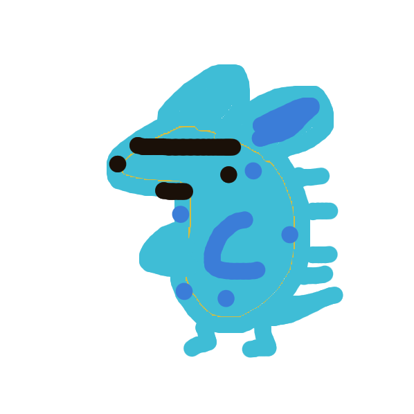 Nidorina drawing