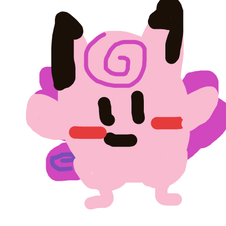 Clefable drawing