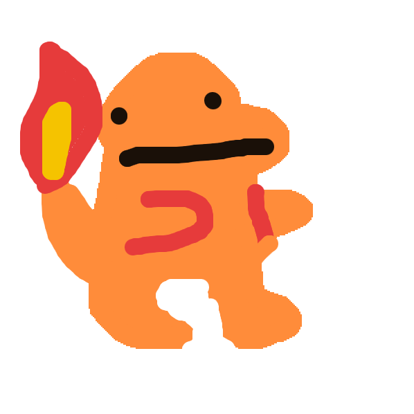 Charmander drawing