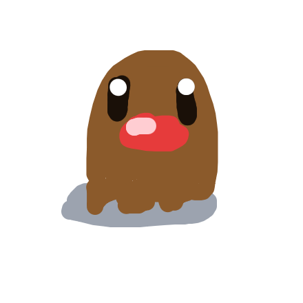 Diglett drawing
