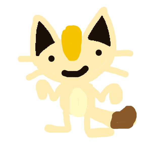Meowth drawing