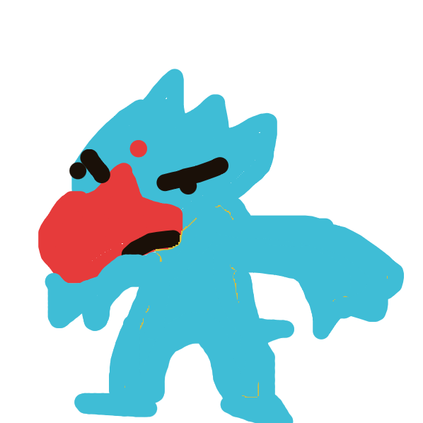 Golduck drawing