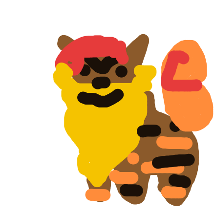 Arcanine drawing