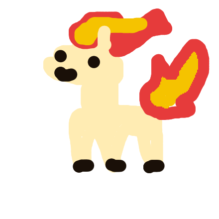 Ponyta drawing