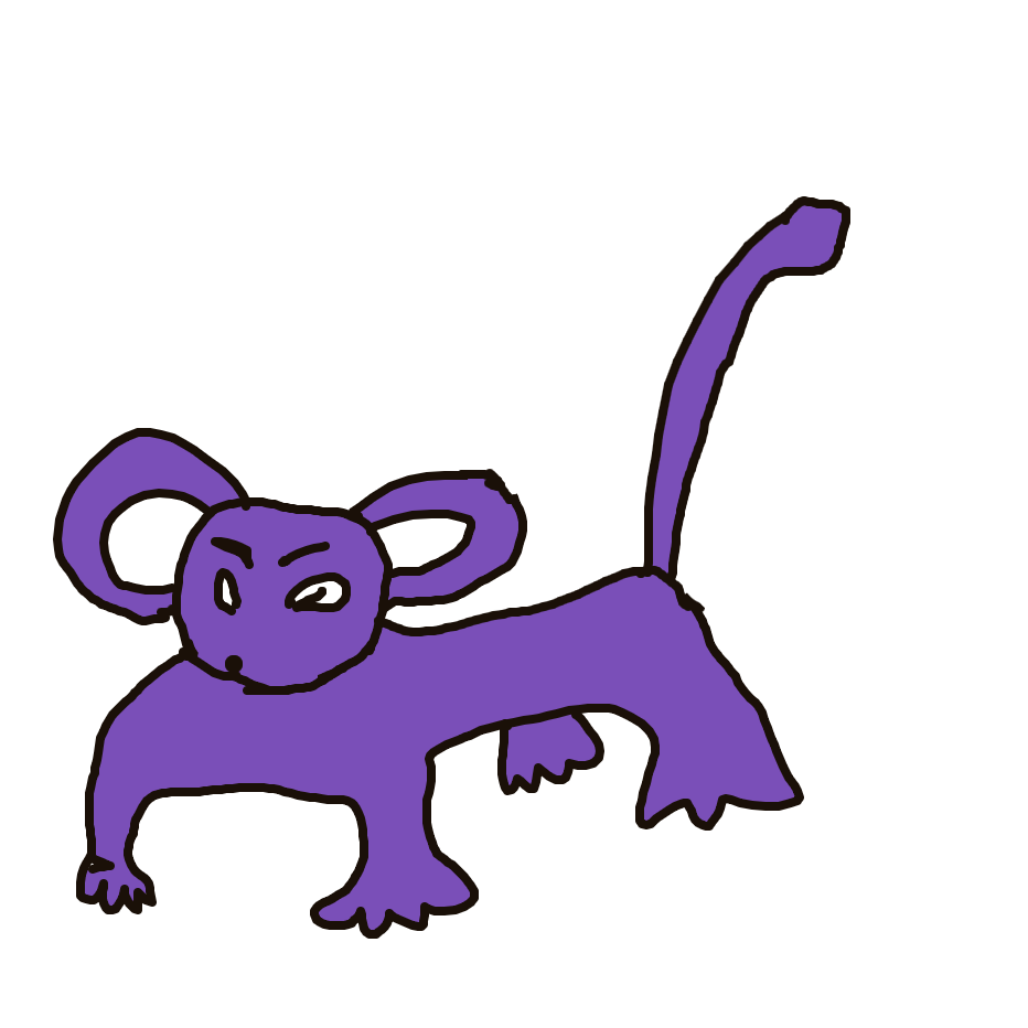 GiiirlGruel's drawing of Rattata — Pokémon sketch on Sketchdex
