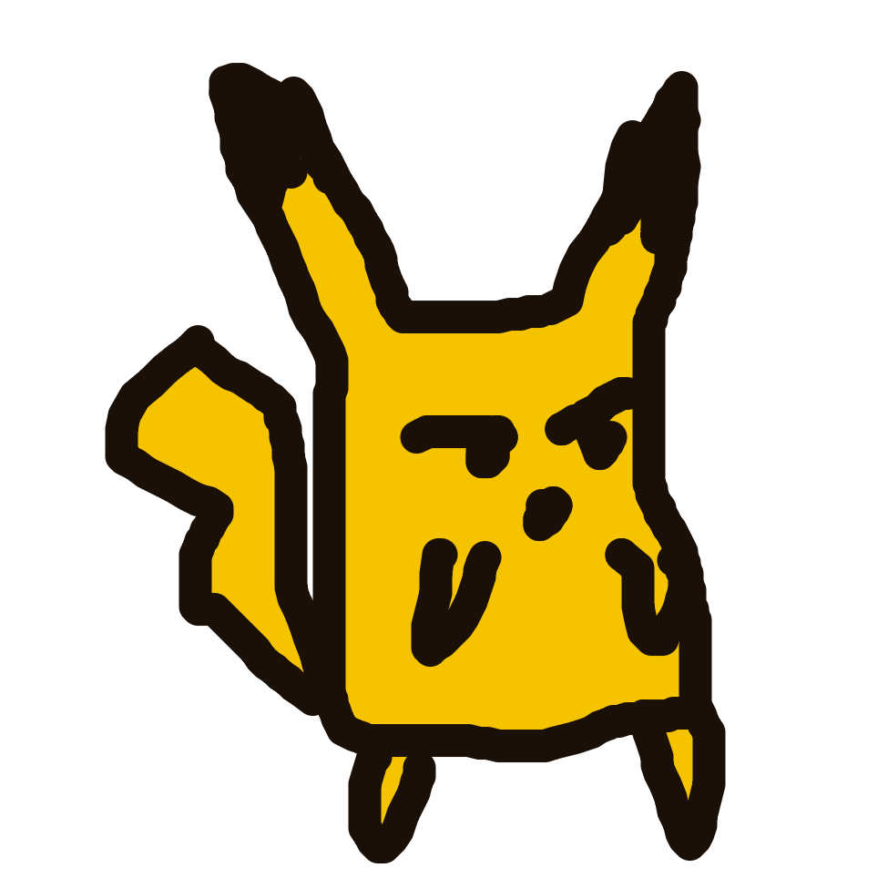 GiiirlGruel's drawing of Pikachu — Pokémon sketch on Sketchdex