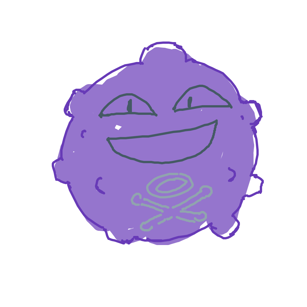 KilroyPowerhead's drawing of Koffing — Pokémon sketch on Sketchdex