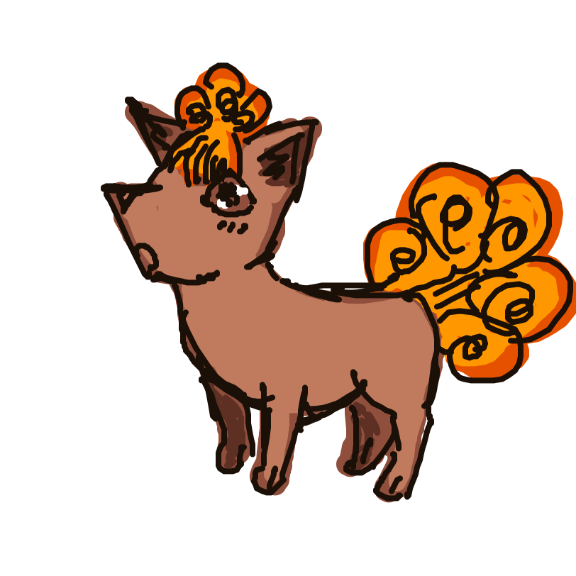 KilroyPowerhead's drawing of Vulpix — Pokémon sketch on Sketchdex