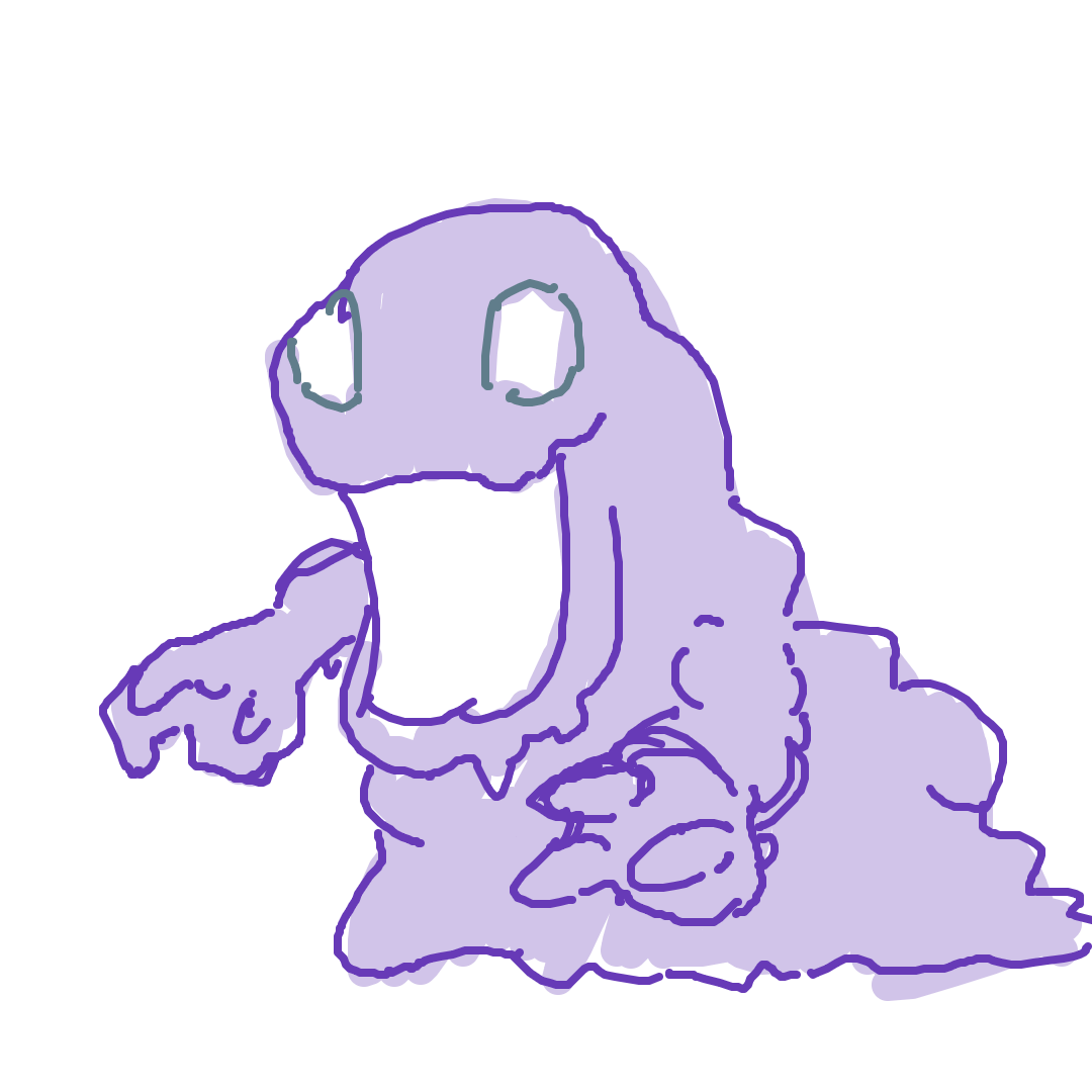 KilroyPowerhead's drawing of Grimer — Pokémon sketch on Sketchdex