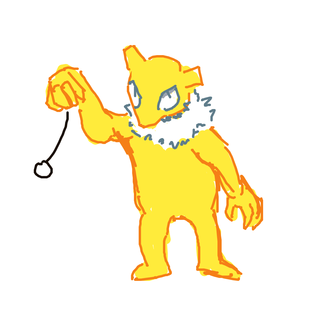 KilroyPowerhead's drawing of Hypno — Pokémon sketch on Sketchdex