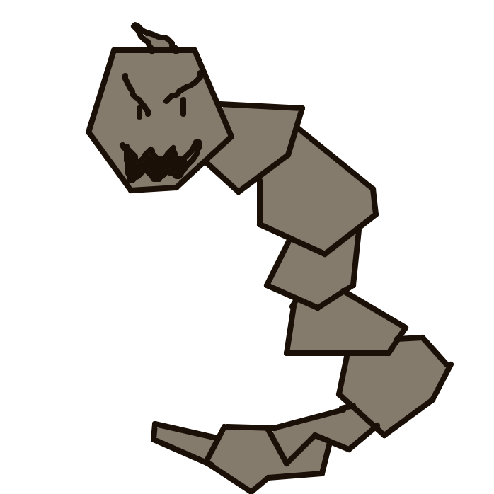 FlameCharizard907's drawing of Onix — Pokémon sketch on Sketchdex
