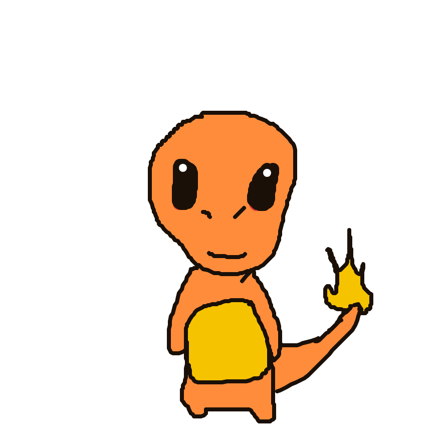 toro's drawing of Charmander — Pokémon sketch on Sketchdex
