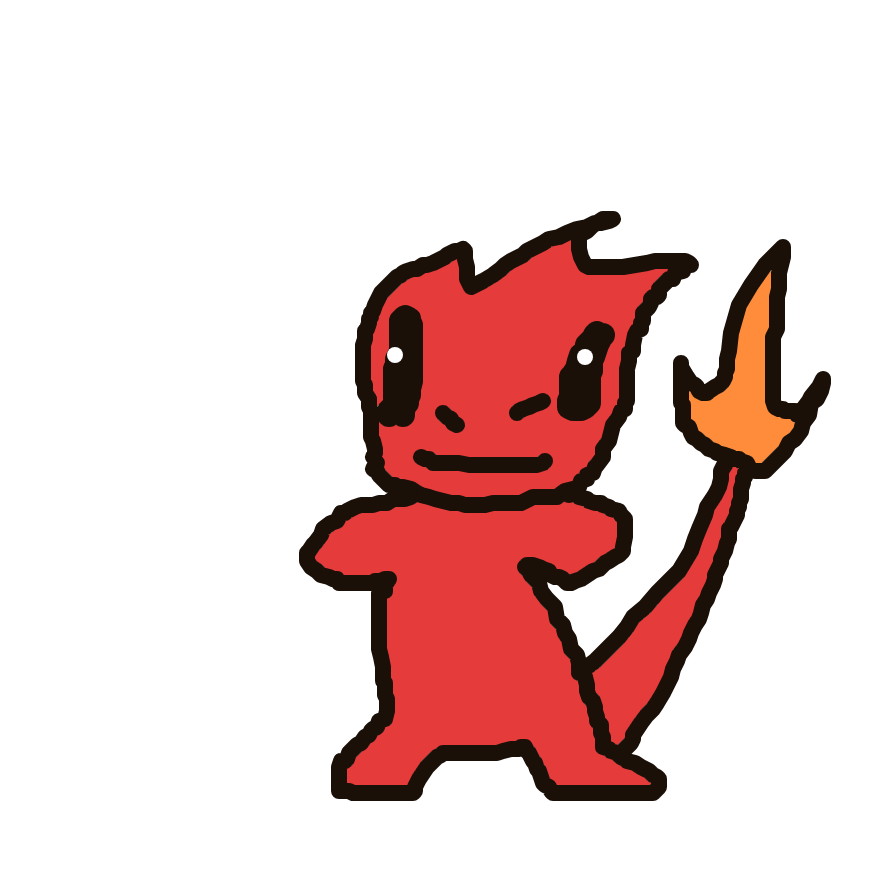 toro's drawing of Charmeleon — Pokémon sketch on Sketchdex
