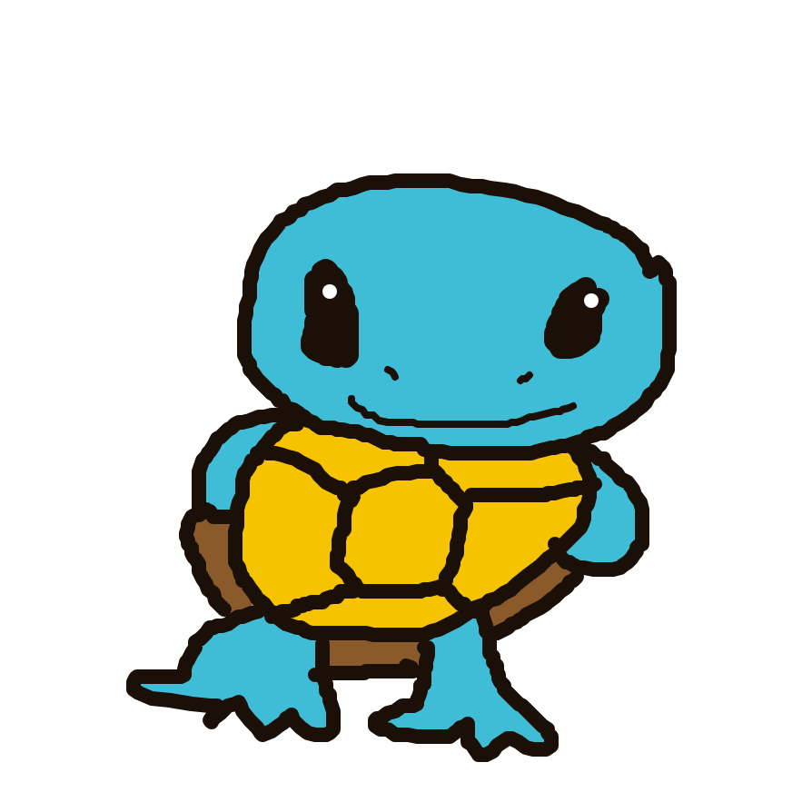 toro's drawing of Squirtle — Pokémon sketch on Sketchdex