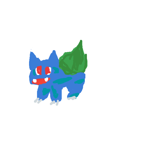 LegendaryHypno149's drawing of Bulbasaur — Pokémon sketch on Sketchdex