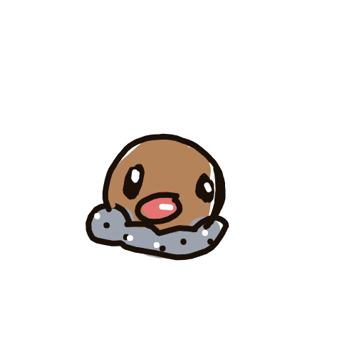 Diglett drawing