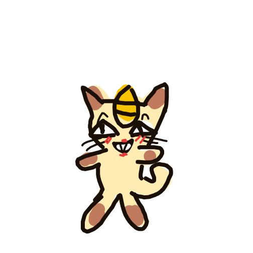 Meowth drawing