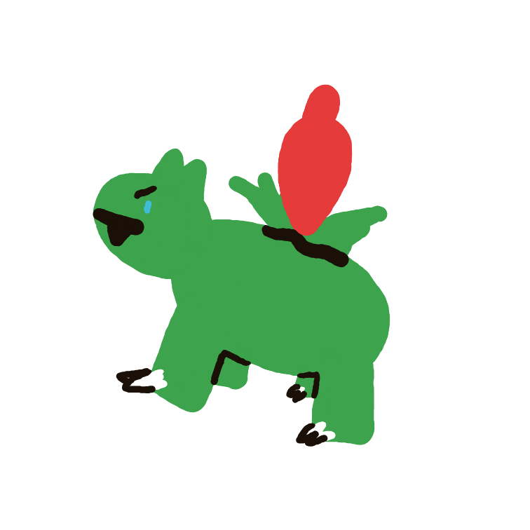 CaelusSilversky's drawing of Ivysaur — Pokémon sketch on Sketchdex
