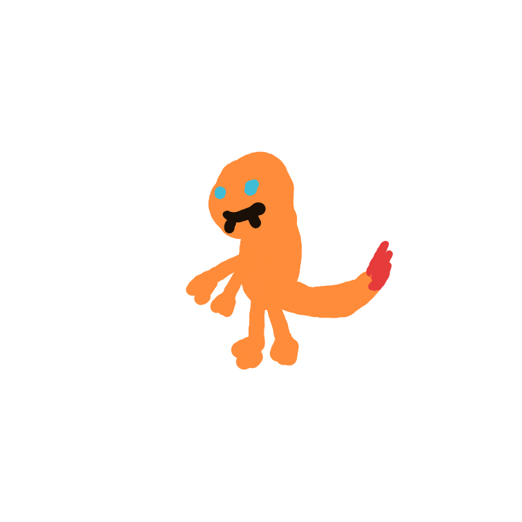 CaelusSilversky's drawing of Charmander — Pokémon sketch on Sketchdex