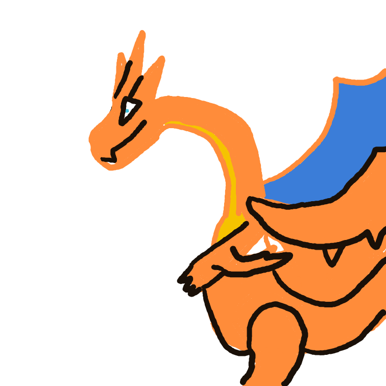 CaelusSilversky's drawing of Charizard — Pokémon sketch on Sketchdex