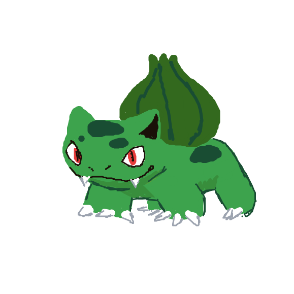Bulbasaur drawing