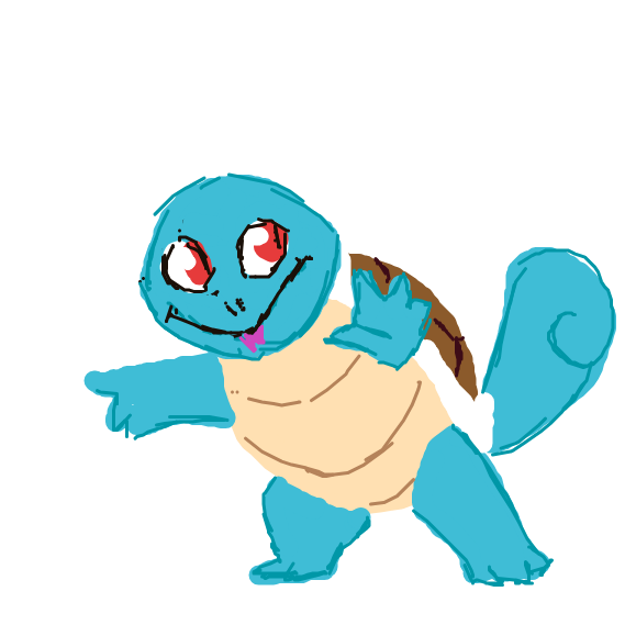 9spoons's drawing of Squirtle — Pokémon sketch on Sketchdex