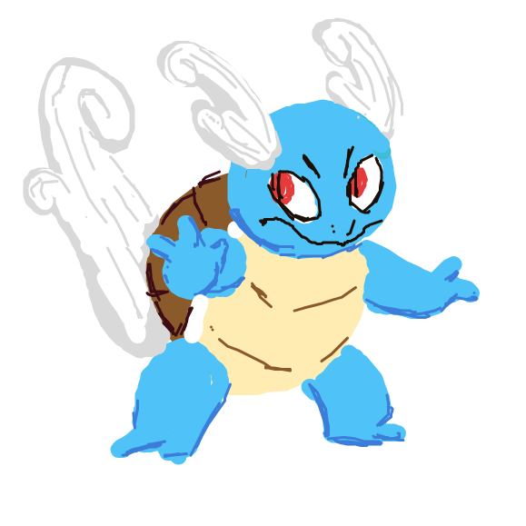 9spoons's drawing of Wartortle — Pokémon sketch on Sketchdex