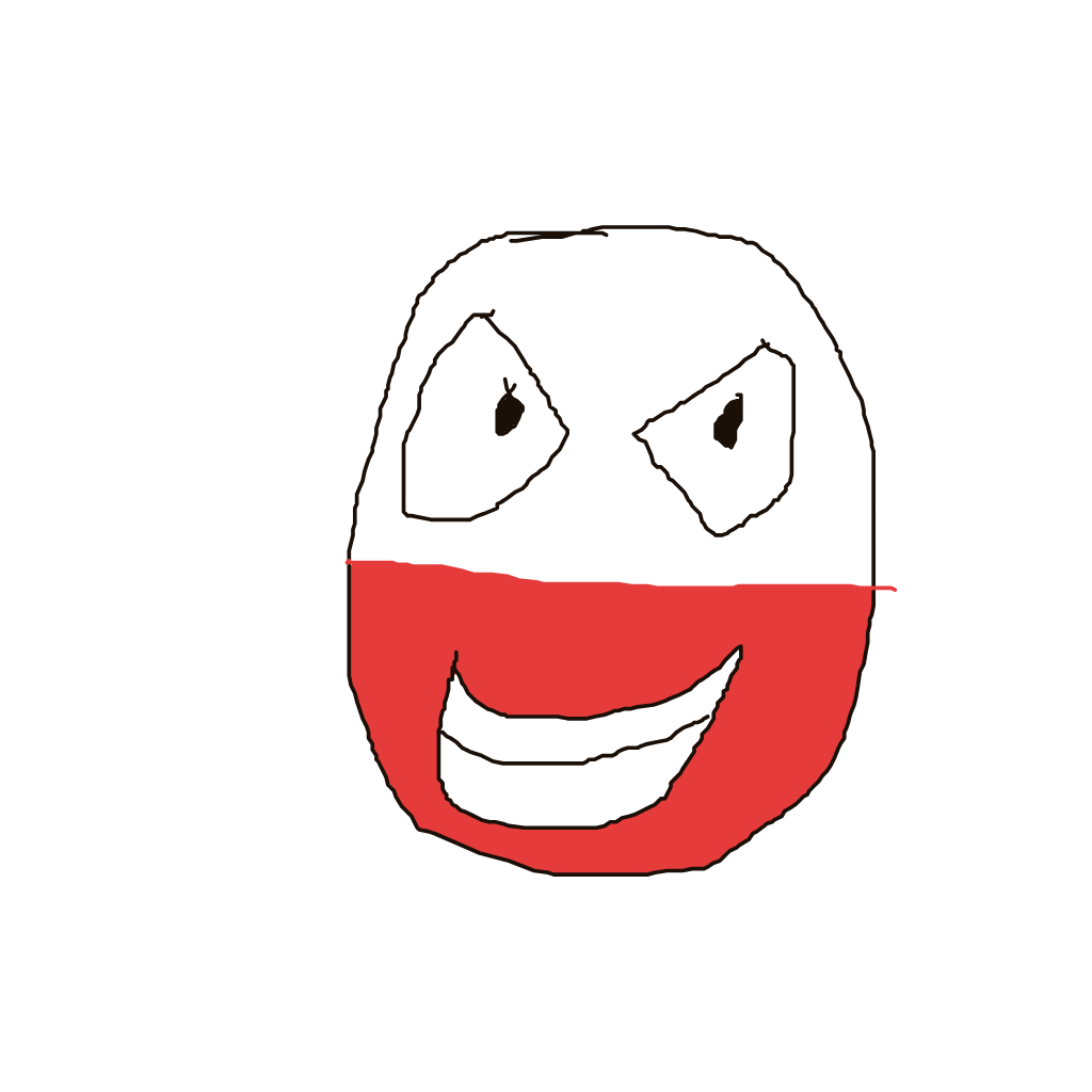 Lunabear64's drawing of Electrode — Pokémon sketch on Sketchdex