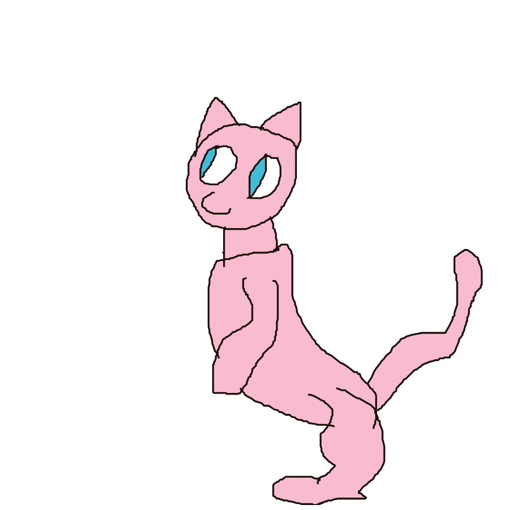 Lunabear64's drawing of Mew — Pokémon sketch on Sketchdex