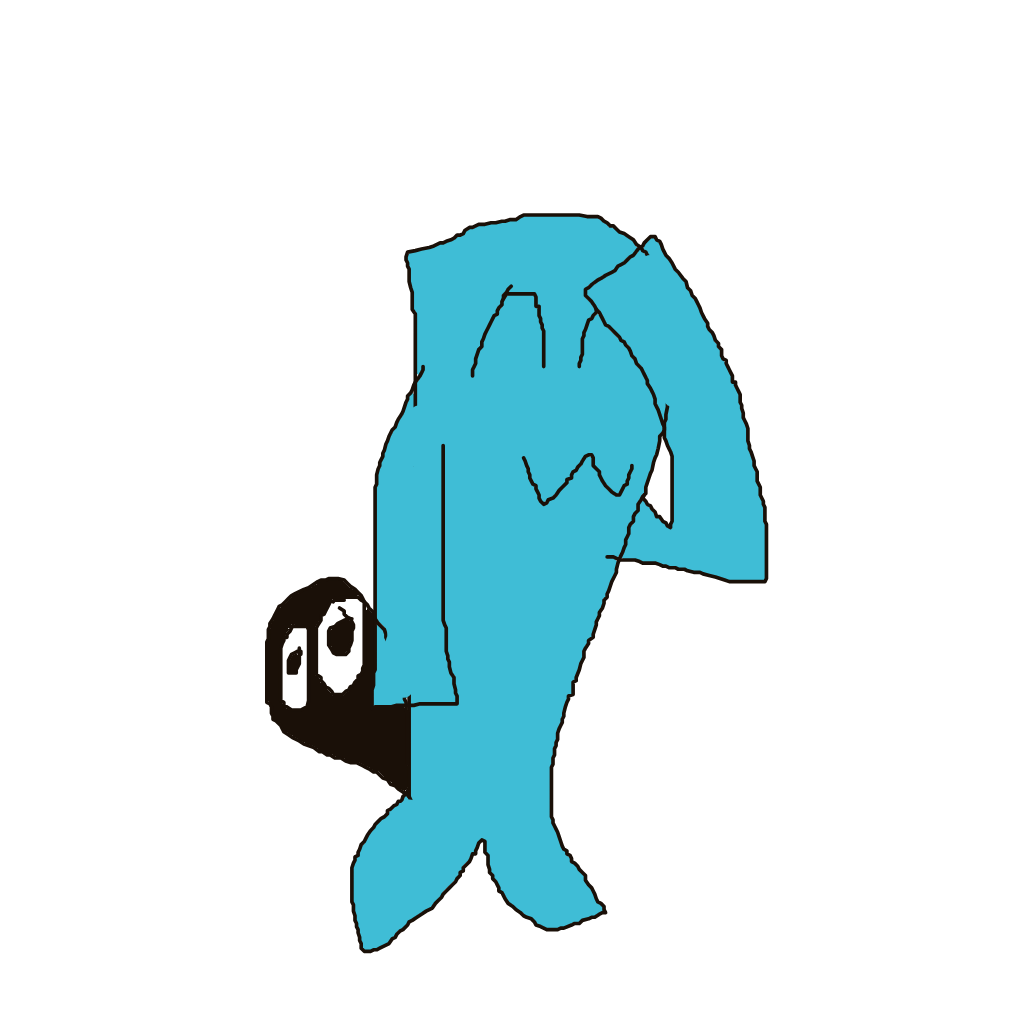 Lunabear64's drawing of Wobbuffet — Pokémon sketch on Sketchdex