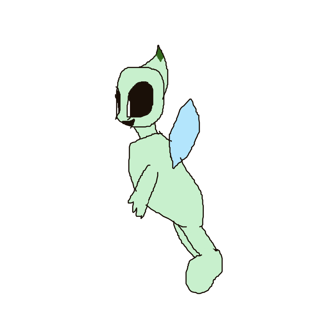 Lunabear64's drawing of Celebi — Pokémon sketch on Sketchdex