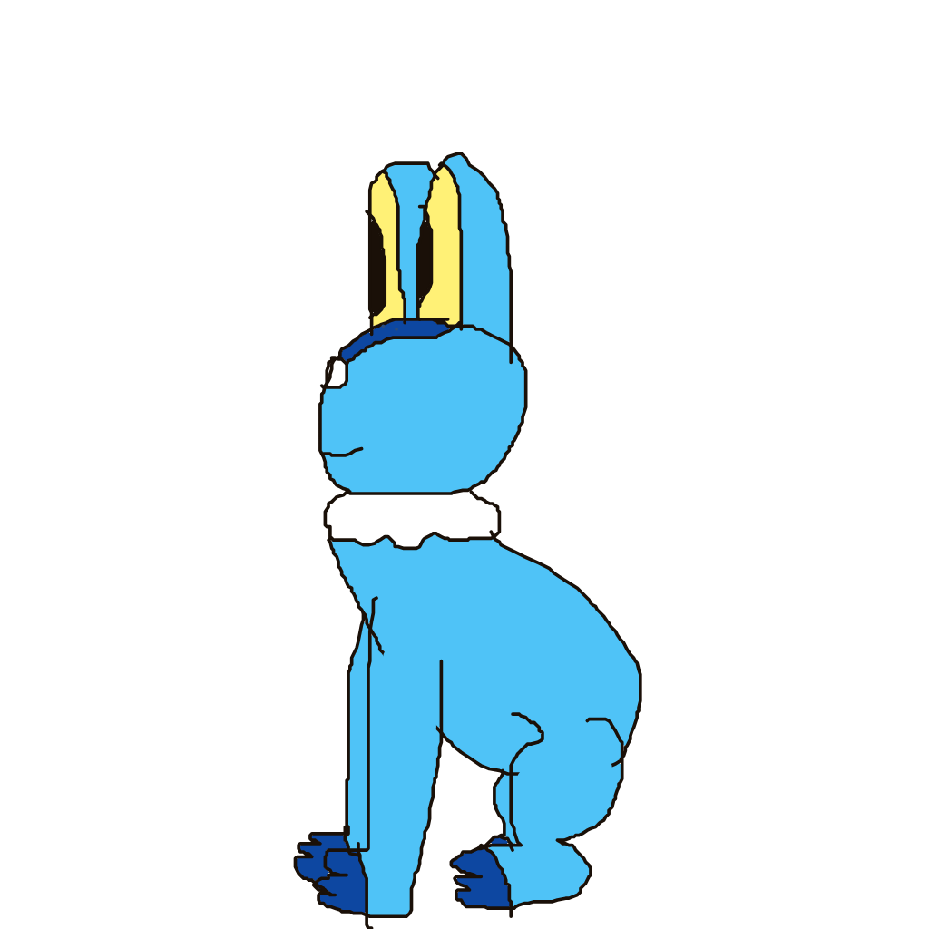 Lunabear64's drawing of Froakie — Pokémon sketch on Sketchdex