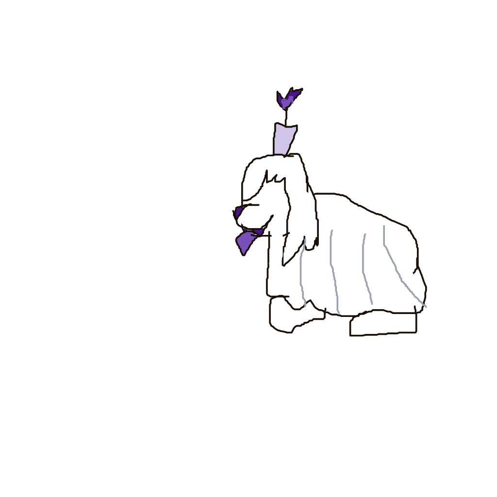 Lunabear64's drawing of Greavard — Pokémon sketch on Sketchdex