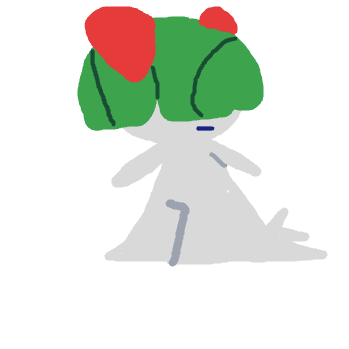 goliatchan's drawing of Ralts — best Pokémon fan art on Sketchdex