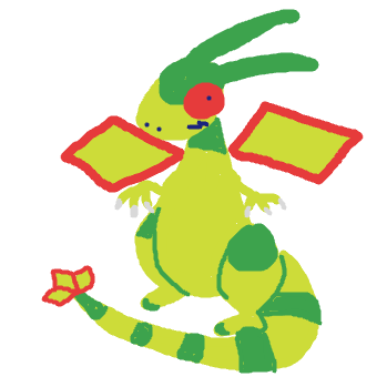 goliatchan's drawing of Flygon — Pokémon sketch on Sketchdex