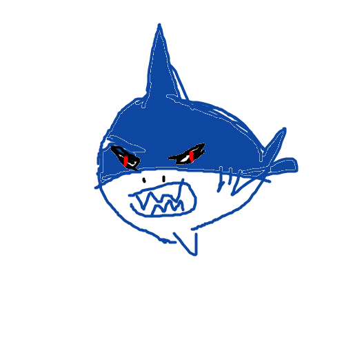 meiiqu's drawing of Sharpedo — best Pokémon fan art on Sketchdex