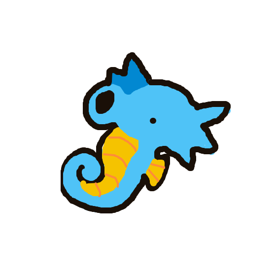 StormyRaichu115's drawing of Horsea — Pokémon sketch on Sketchdex