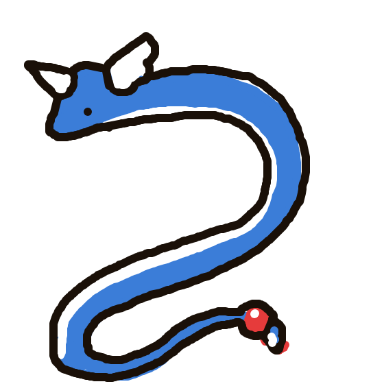 StormyRaichu115's drawing of Dragonite — Pokémon sketch on Sketchdex