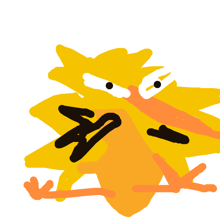 SteelDodrio465's drawing of Zapdos — Pokémon sketch on Sketchdex