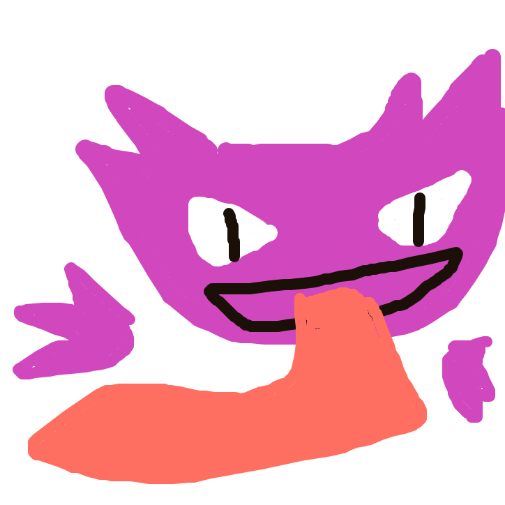 SteelDodrio465's drawing of Haunter — Pokémon sketch on Sketchdex