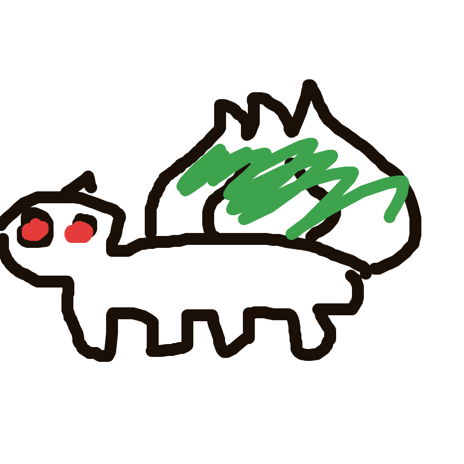 ElectricElectabuzz813's drawing of Bulbasaur — Pokémon sketch on Sketchdex