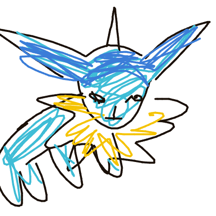 Vaporeon drawing