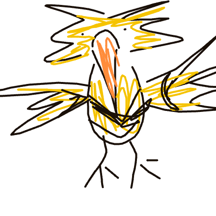 Zapdos drawing
