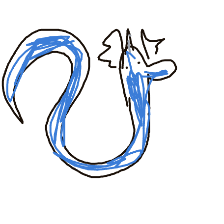 Dragonair drawing
