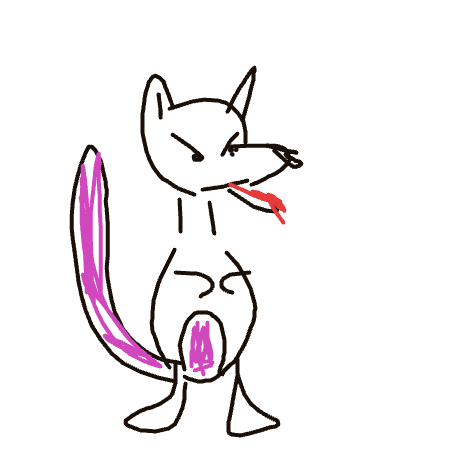 Mewtwo drawing