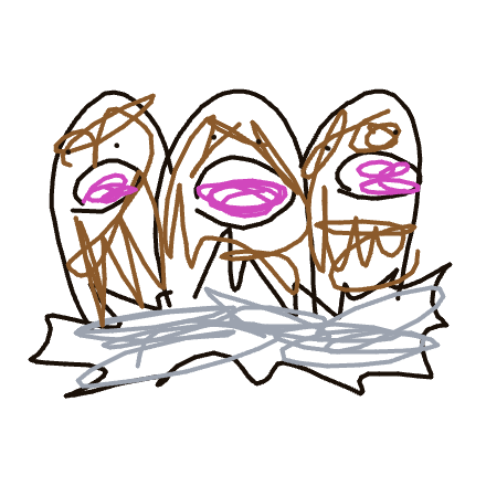 Dugtrio drawing